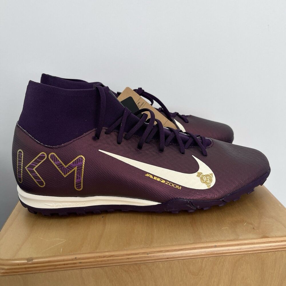 Nike Mercurial Superfly 10 Elite KM FG Kylian Mbappé FQ8333-500 Men’s Size 10.5